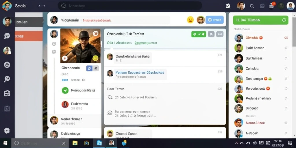 Screenshot memperlihatkan fitur multiplayer yang memungkinkan bermain bersama teman.
