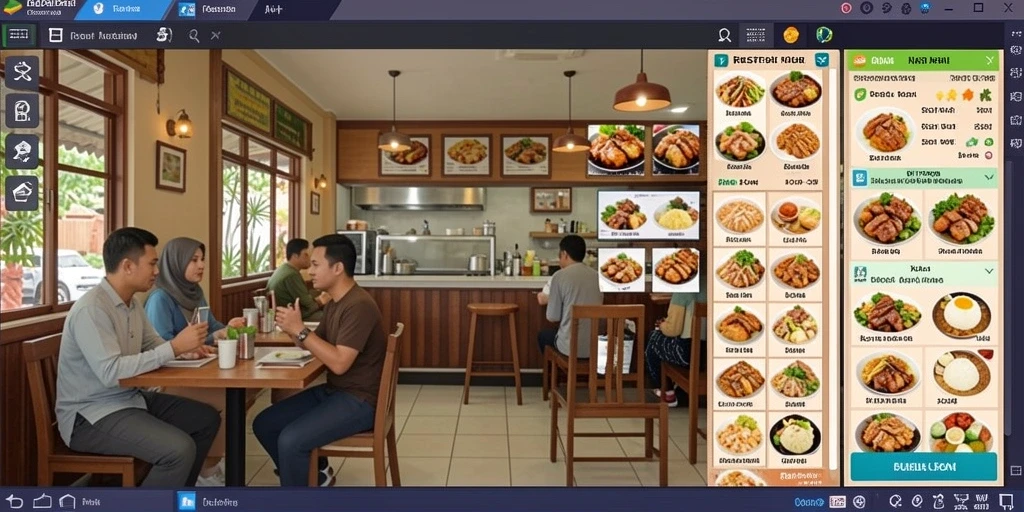 Tangkapan layar menunjukkan antarmuka pengguna yang intuitif.