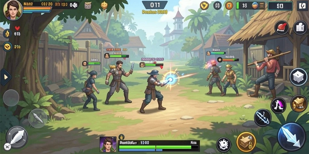 Mode multiplayer yang seru dan kompetitif.